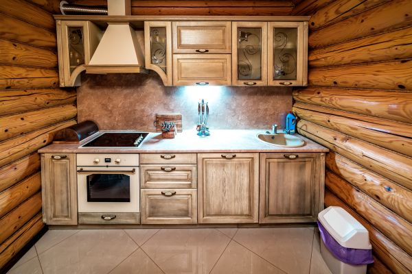 Rustic Cabinets Installation in Keller