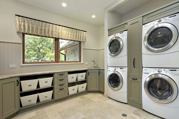 Laundry Storage Installation in Keller