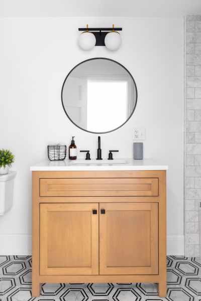 Custom Vanity Installation in Keller