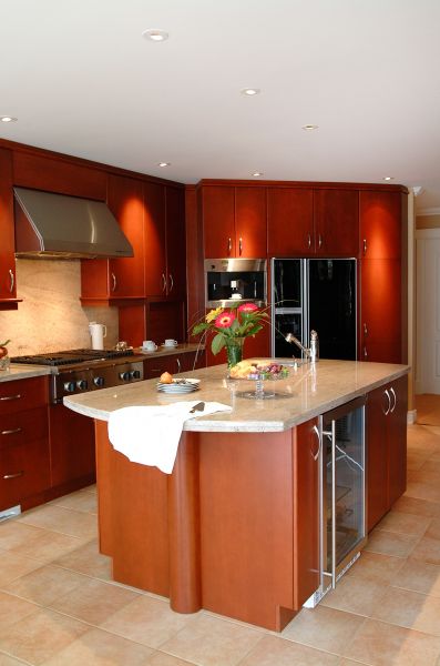 Cherry Cabinet Repair in Keller