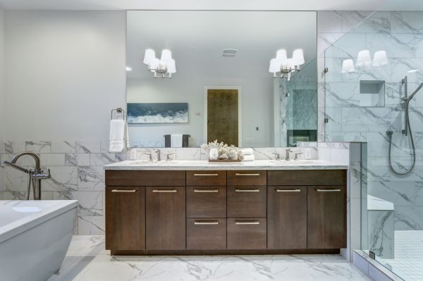 Bathroom Storage Installation in Keller